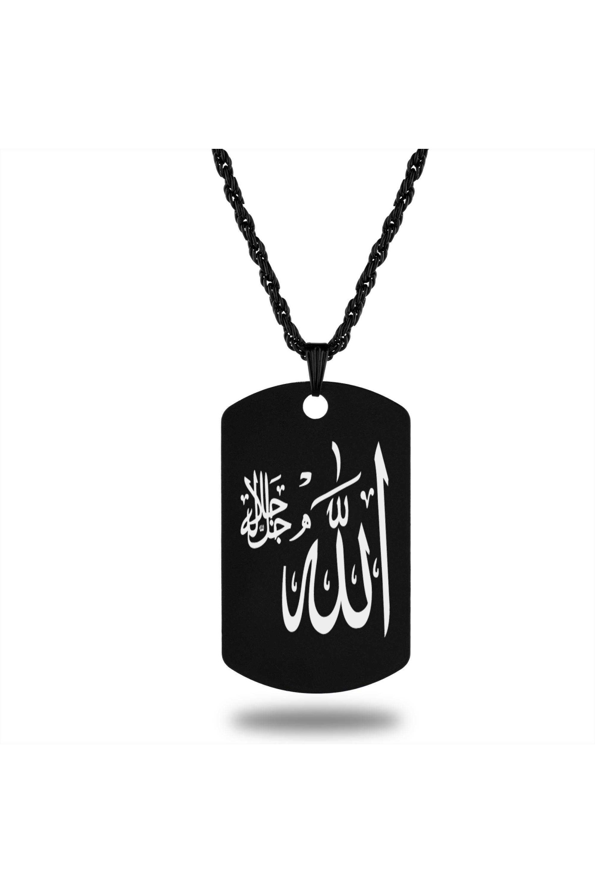 Allah Celle Celaluhu Künye Kolye - KOL0291