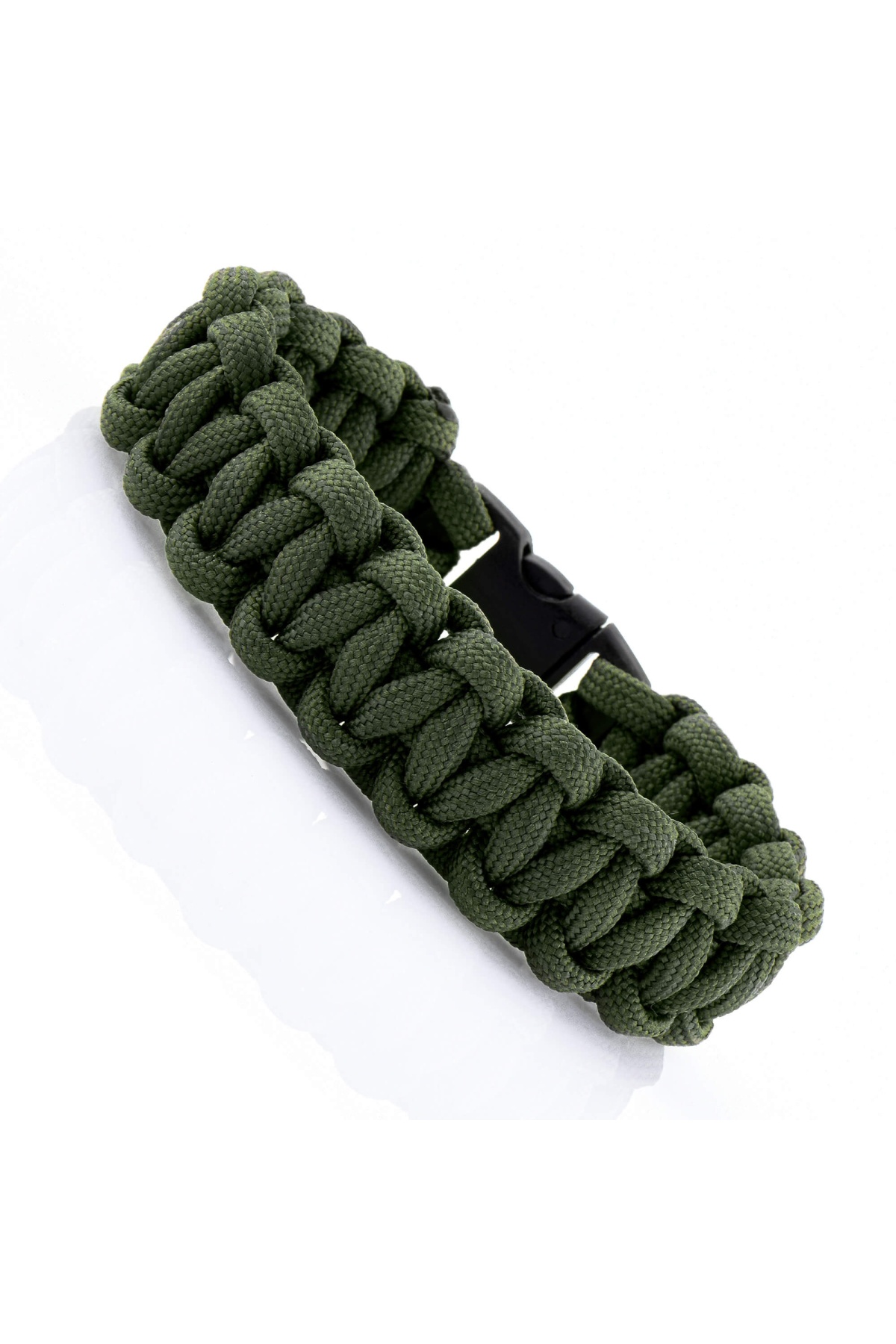 Yeşil Survival Paracord Erkek Bileklik - PAR0120