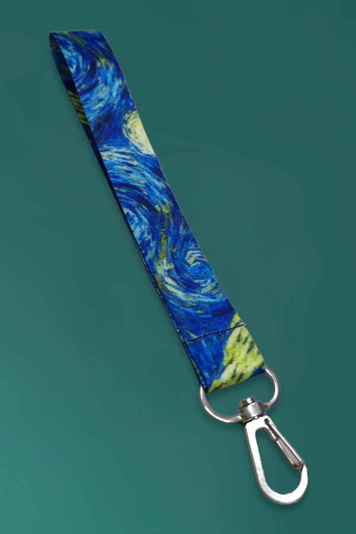 Van Gogh Yıldızlı Geceler Çanta Aksesuarı Telefon Askısı - ASP0014