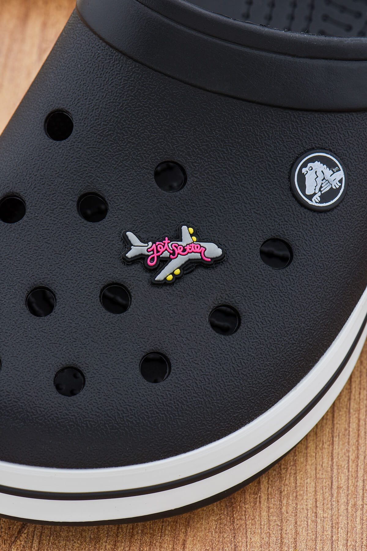 Jet Uçak Jibbitz Crocs Süsü Bileklik Terlik Süsü Charm Terlik Aksesuarı - CRS0151