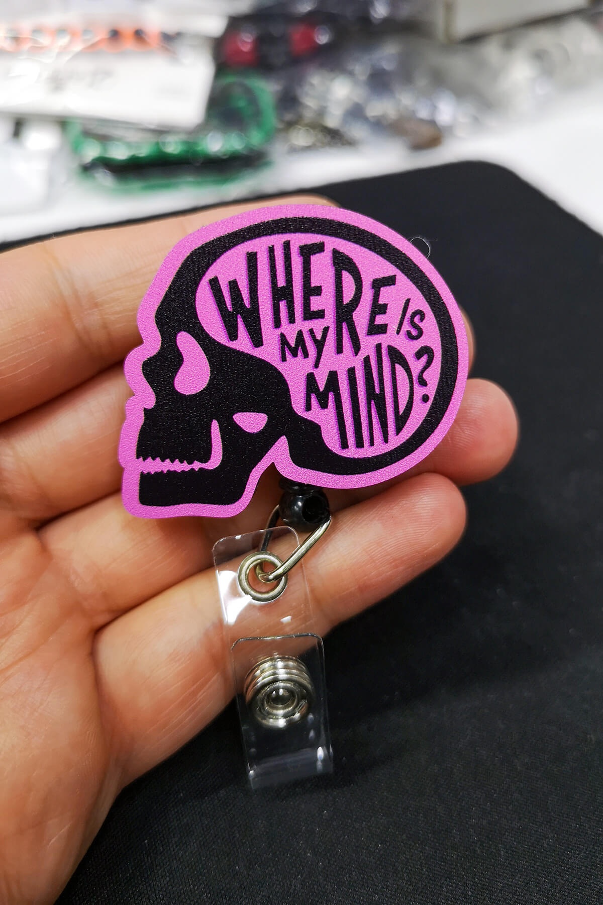 Kafatası Where My Mind Yoyo Yaka Kartığı Yoyo Kartlık - YOY0174