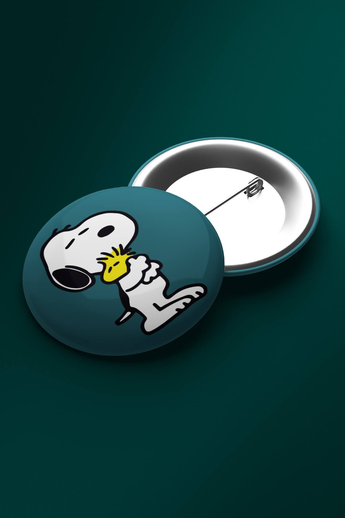 Snoopy İğneli Buton Rozet Boyun Askısı Rozeti Broş Çanta Rozeti - BTR0008