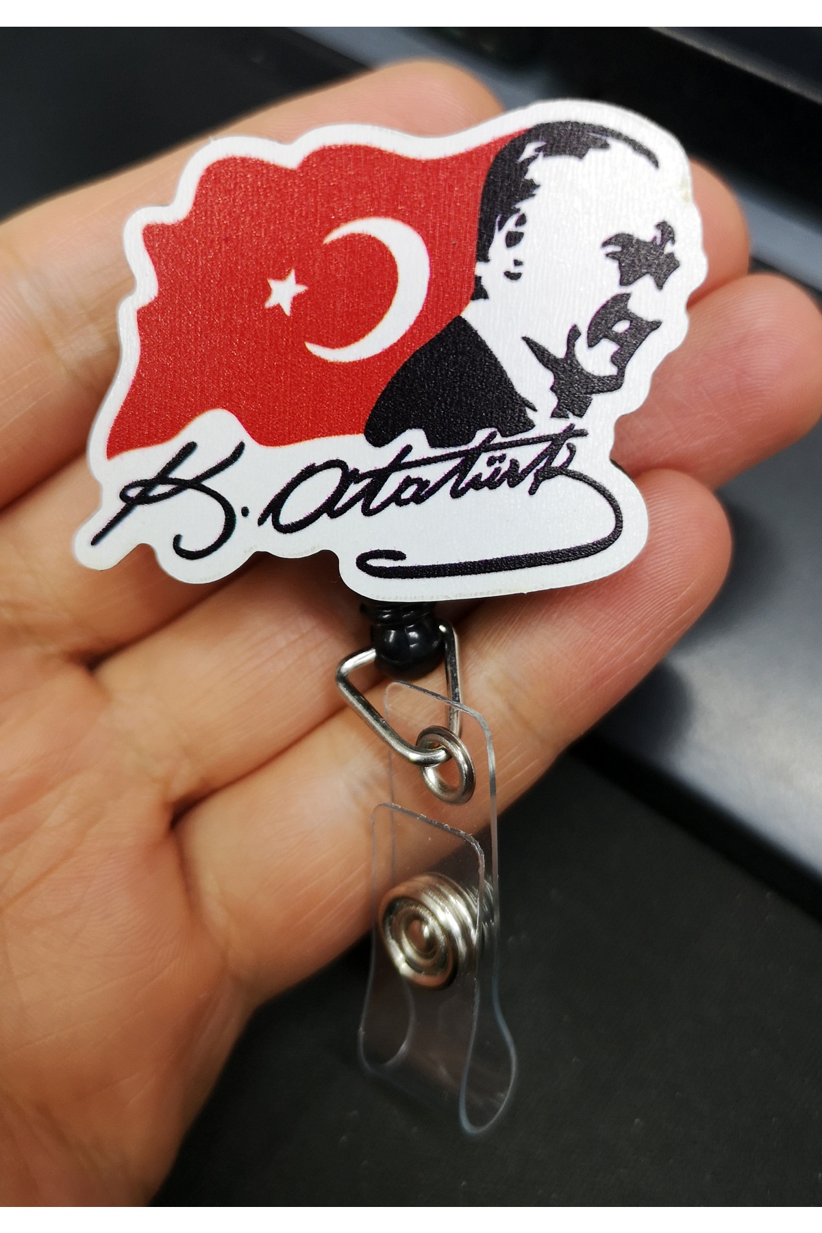 Mustafa Kemal Atatürk Yoyo Yaka Kartığı Yoyo Kartlık - YOY0176