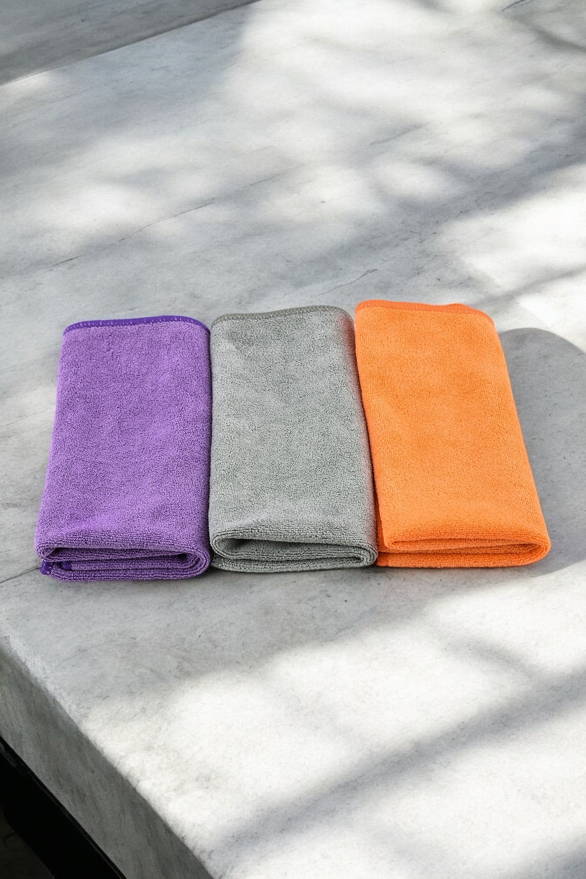 Mikrofiber 40x40cm 3lü Simli Halı Koltuk Mutfak Banyo Zor Kir Telli Temizlik Bezi - TTT0002