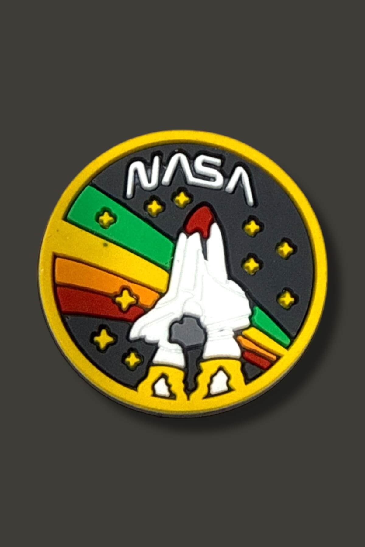 Galaksi Uzay Mekiği Astronot Terlik Süsü Charm Terlik Aksesuarı - CRS0773