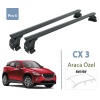 Mazda Cx-3 Dk Ara Atkısı Pro 3 Çadır Taşıma Sistemleri 2013-- Siyah Set