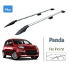 Fiat Panda 319 Aluminyum Tavan Çıtası Taşıyıcı Bar Paw Plus 2013- Sonrasi Gri