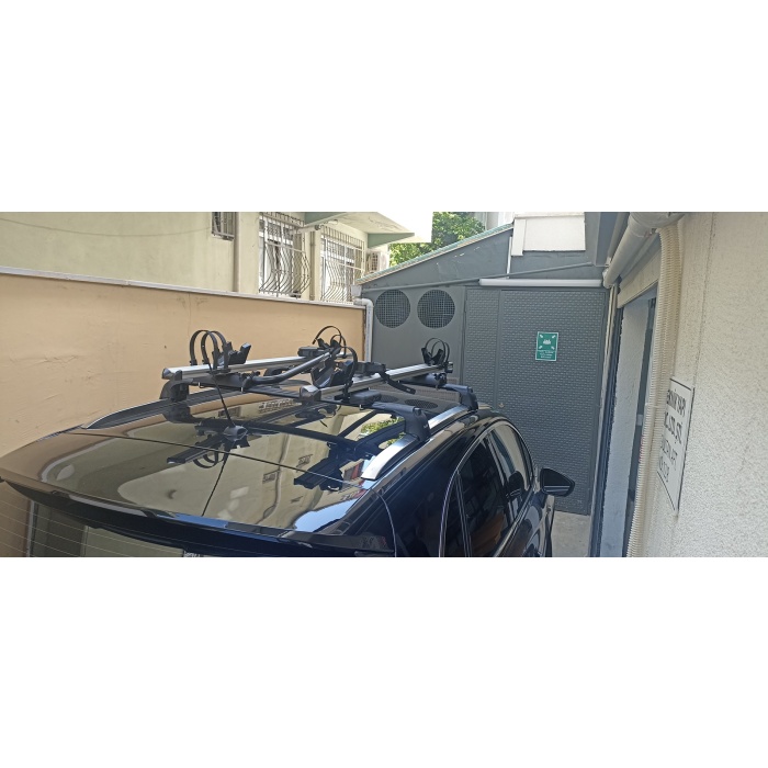 SUZUKI Escudo (Ly) Suv 2015-- Siyah Set Ara Atkısı Pro 2 Çadır Taşıyıcı