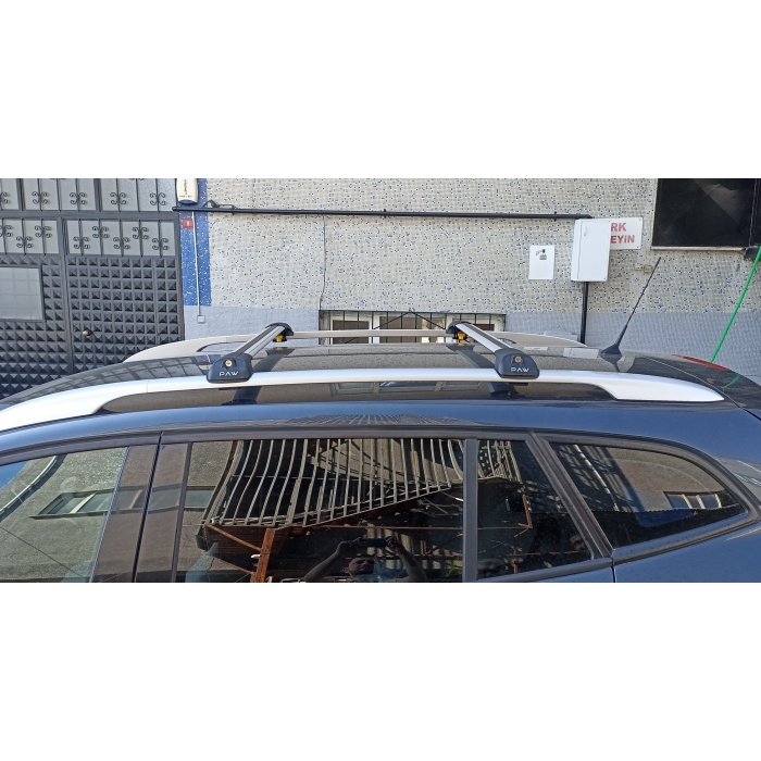 Kia Stonic Ara Atkısı Tavan Taşıyıcı Gri Set 2017--> Pro 1