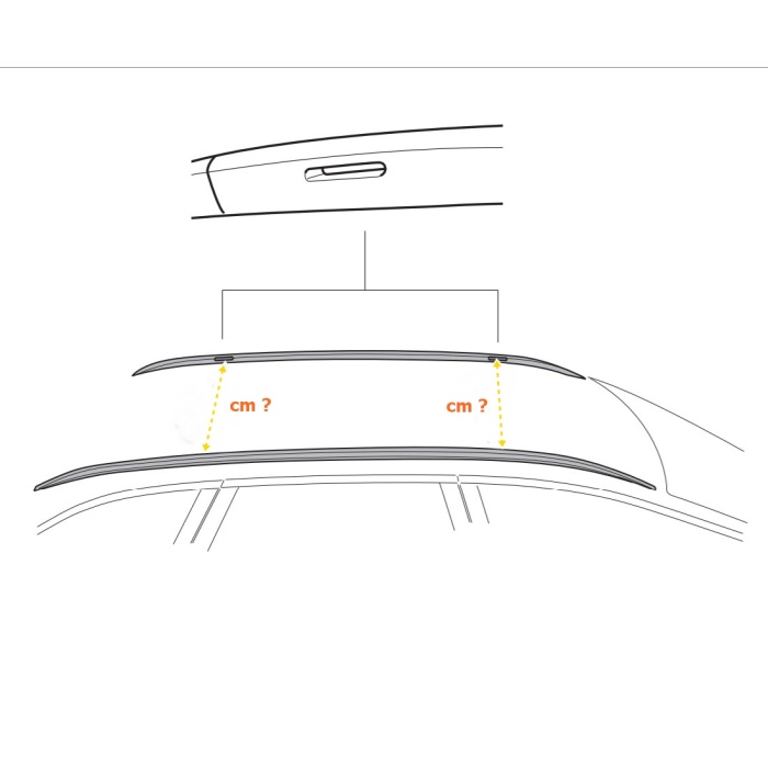 CITROEN C4 Grand Picasso Ara Atkısı Pro 2 Çadır Taşıyıcı Gri Renk