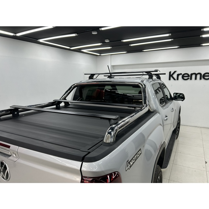 Volkswagen Amarok Kasa üstü Bed Rack Taşıyıcı Bar 2022- Siyah