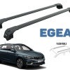 MITSUBISHI Outlander (Mk3) 2013-- Gri Set Ara Atkısı Pro 2 Çadır Taşıyıcı