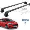 Opel Corsa E Portbagaj Taşıyıcı Ara Atkısı Siyah Set 2015-2019 