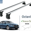 Skoda Octavia Ara Atkısı Tavan Sistemleri 2019-Sonrası Silver Color