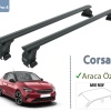 Opel Corsa F Ara Atkisi Tavan Sistemleri 2019 Sonrası Siyah