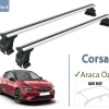 Opel Corsa F Portbagaj Taşıyıcı Ara Atkisi Tavan Sistemleri 2019- Gri