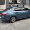 Citroen C-Elysee Portbagaj Taşıma Aparatı Ara Atkısı Siyah Set 2012- Toros Pro 4