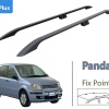 Fiat Panda 169 Üst Tavan Çıtası Taşıyıcı Bar Paw Plus 2002-2012 Siyah