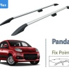 Fiat Panda 319 üst Tavan Çıtası Aluminyum Tavan Çıtası Taşıyıcı Bar Paw Plus 2013- Sonrasi Gri