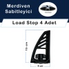 Araç Tavan Merdiven Taşıma Aparatı Yük Sabitleme 4 Adet