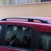 Fiat Panda 319 üst Tavan Çıtası Aluminyum Tavan Çıtası Taşıyıcı Bar Paw Plus 2013- Sonrasi Siyah