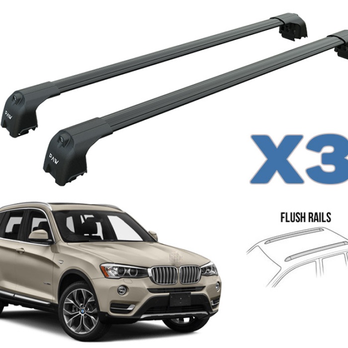 Bmw X3 F25 Portbagaj Taşıyıcı Ara Atkısı 2011-2018 Paw Pro 2 Siyah