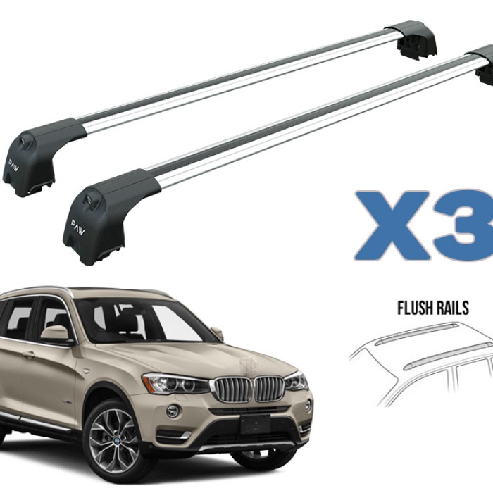 Bmw X3 F25 Portbagaj Taşıyıcı Ara Atkısı 2011-2018 Paw Pro 2 Gri