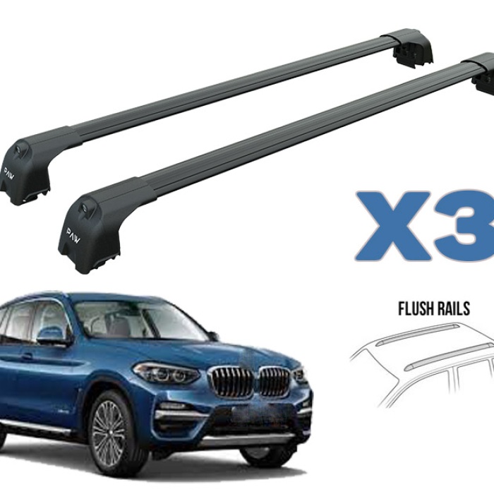 Bmw X3 G01 Portbagaj Taşıyıcı Ara Atkısı 2018- Sonrası Paw Pro 2 Siyah