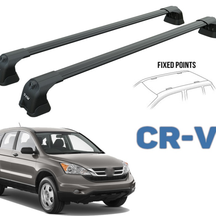 Honda CR-V Mk5 Ara Atkisi Tavan Sistemleri Normal Pro 4 2018-2023 Siyah
