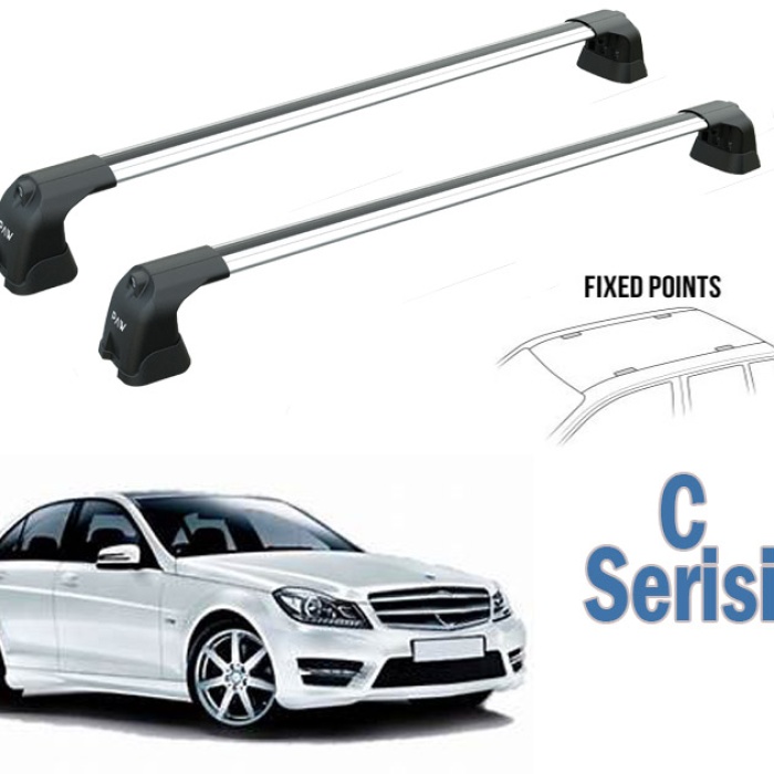 Mercedes C Serisi W204 Ara Atkısı Gri Set 2007-2014