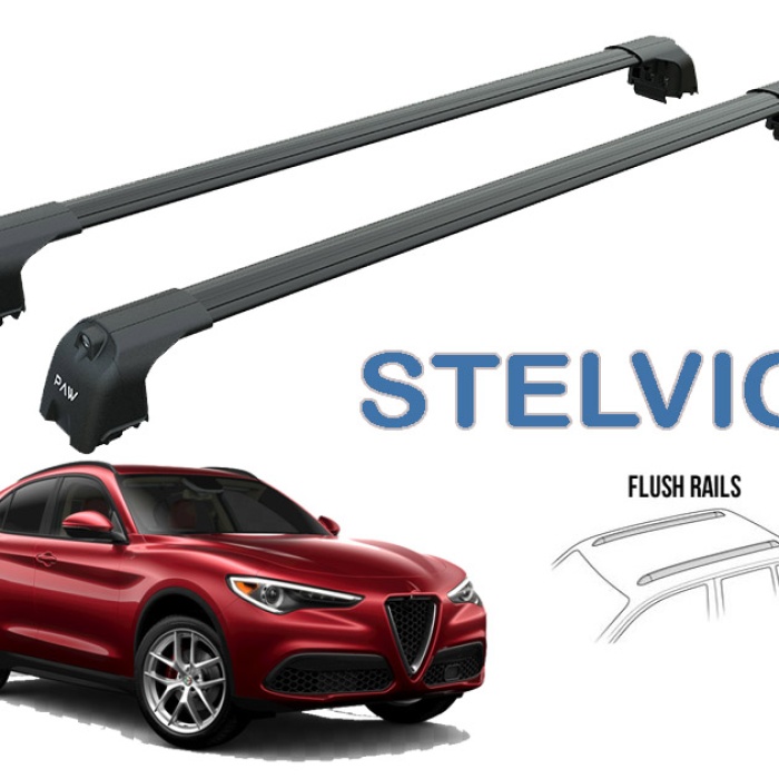 Alfa Romeo Stelvio Suv Ara Atkısı Tavan Taşıyıcı 2017-- Siyah