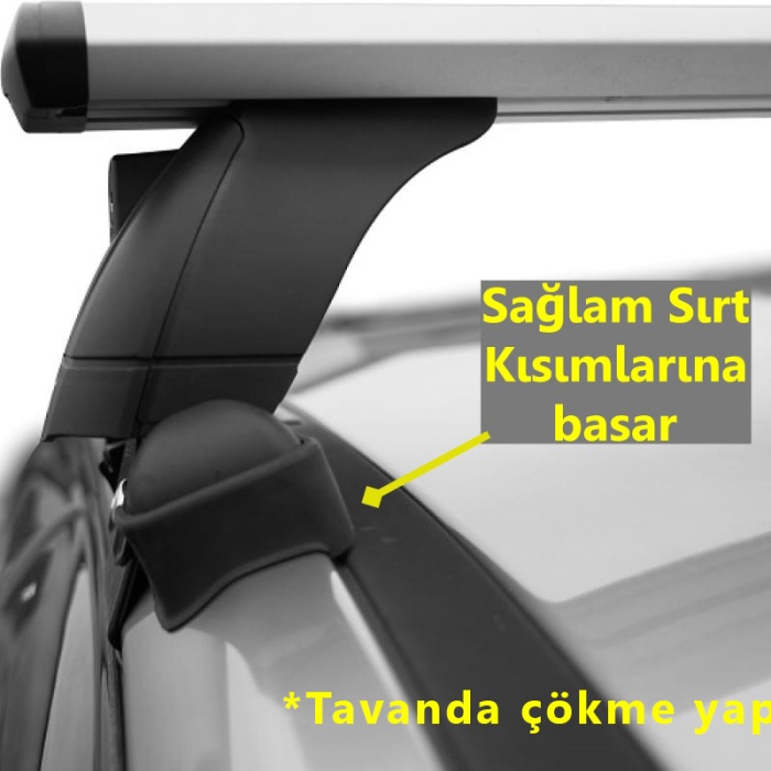 Citroen C4 Ara Atkısı Siyah Set 2020- Sonrası