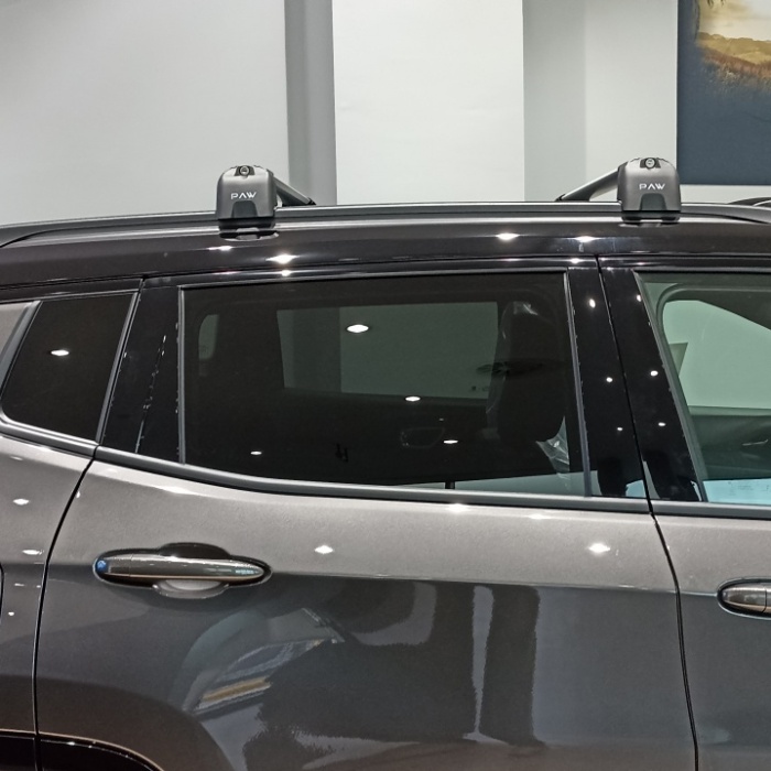 jeep Compass Portbagaj Taşıyıcı Ara Atkısı Tavan Sistemleri Siyah Set 2017-