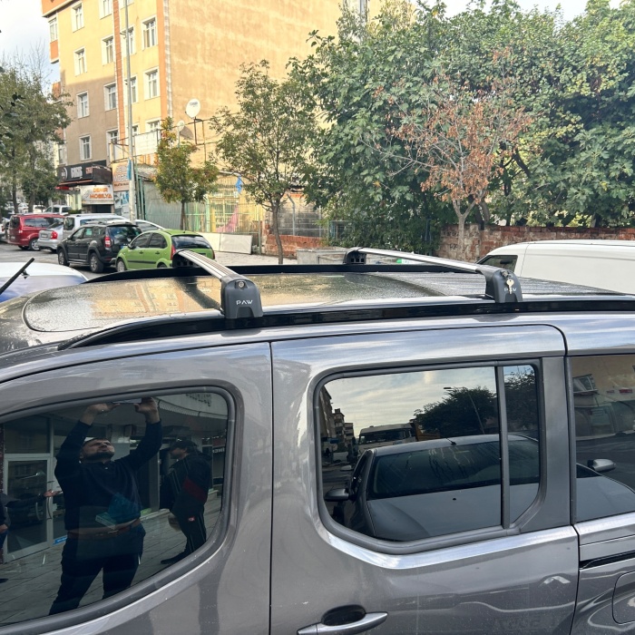 Fiat Doblo Ara Atkısı Tavan Taşıyıcı 2023- Sonrası Pro 2 Gri