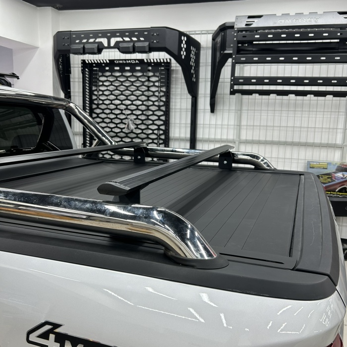 Volkswagen Amarok Kasa üstü Bed Rack Taşıyıcı Bar 2022- Siyah