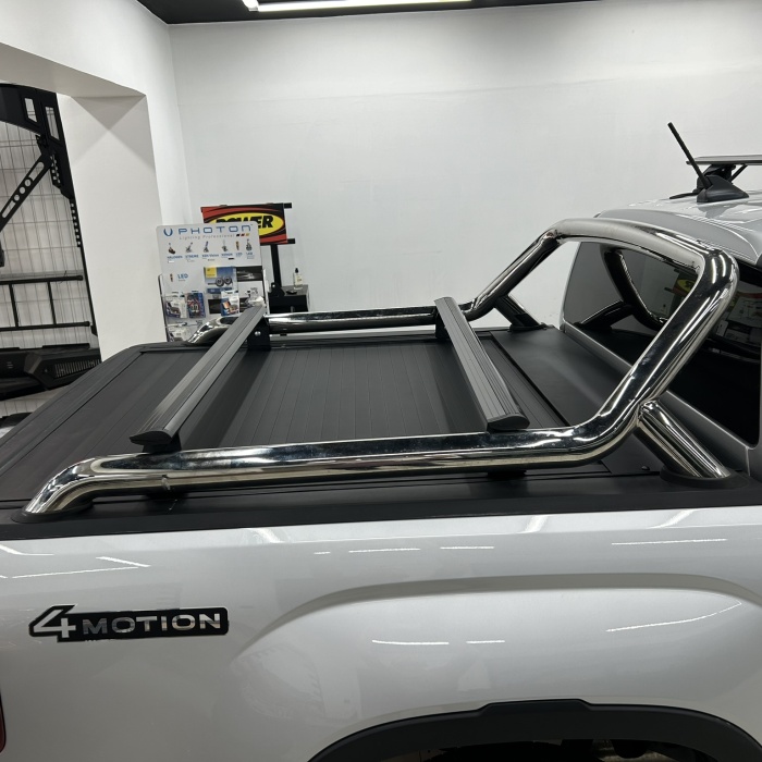 Volkswagen Amarok Kasa üstü Bed Rack Taşıyıcı Bar 2022- Siyah