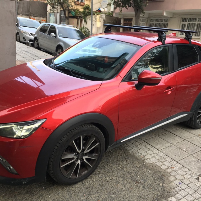 Mazda Cx-3 Dk Portbagaj Taşıyıcı Ara Atkısı 2013- Sonrası Gri Set
