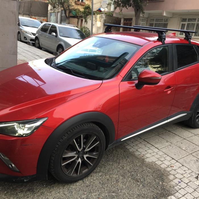 Mazda Cx-3 Dk Portbagaj Taşıyıcı Ara Atkısı 2013- Sonrası Gri Set