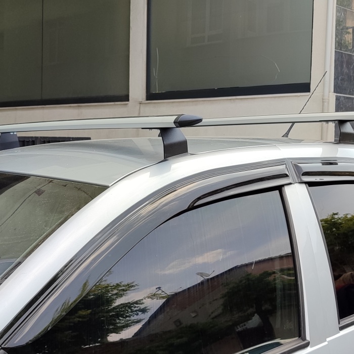 Volkswagen Bora Ara Atkısı Tavan Taşıyıcı Bar Gri Set 2012-2020 Pro 5
