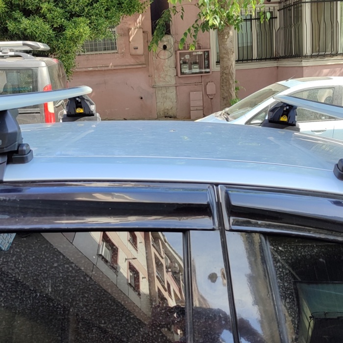 Fiat Punto Oluksuz Tavan Ara Atkısı Toros Serisi Siyah Set 2010- Sonrası
