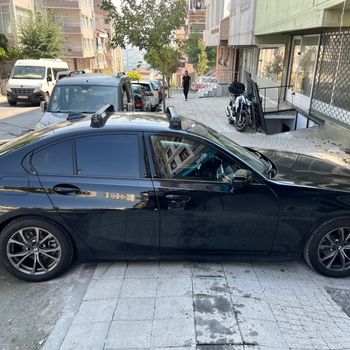 Bmw 3 Serisi F30 Ara Atkısı Tavan Taşıyıcı 2012-2019 Sonrasi Paw Serisi Siyah