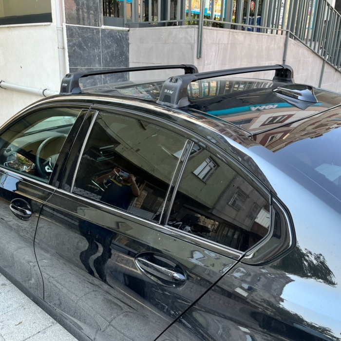 Bmw 3 Serisi F30 Ara Atkısı Tavan Taşıyıcı 2012-2019 Sonrasi Paw Serisi Siyah