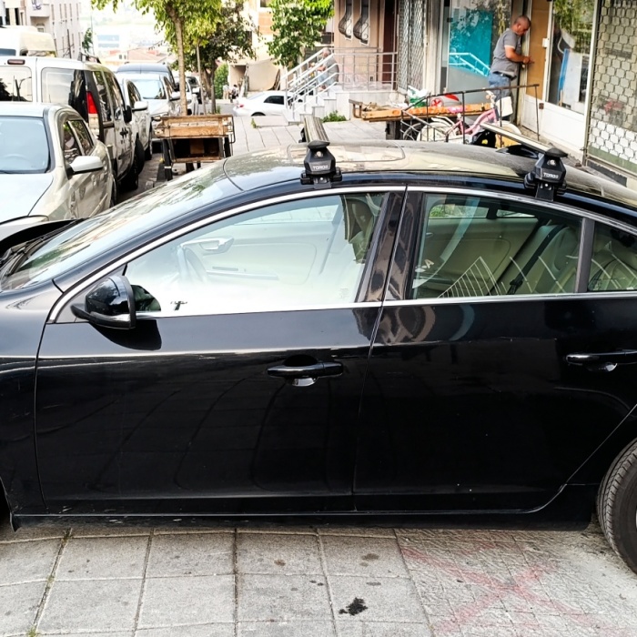 Volvo S60 Sedan Oluksuz Ara Atkısı Siyah Set 2012-2018