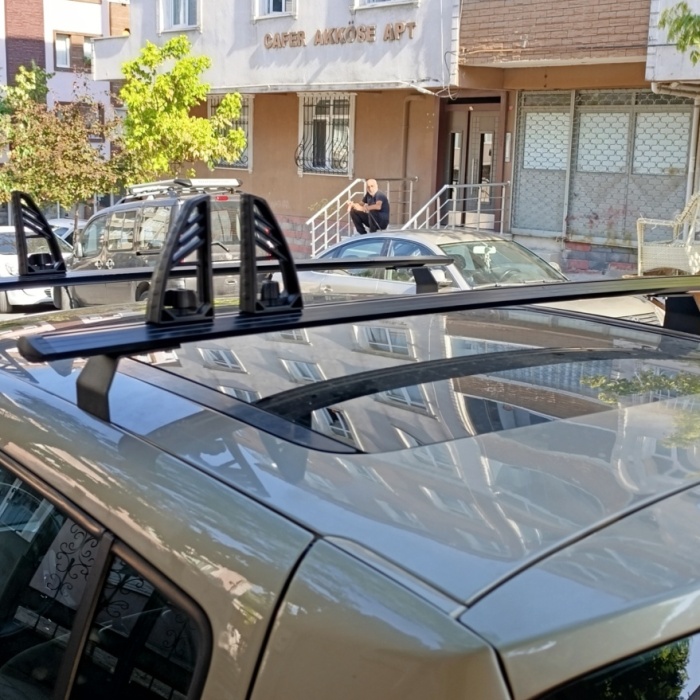 Renault Modus Portbagaj Taşıyıcı Ara Atkısı Tavan Taşıyıcı 2004-2012 Gri