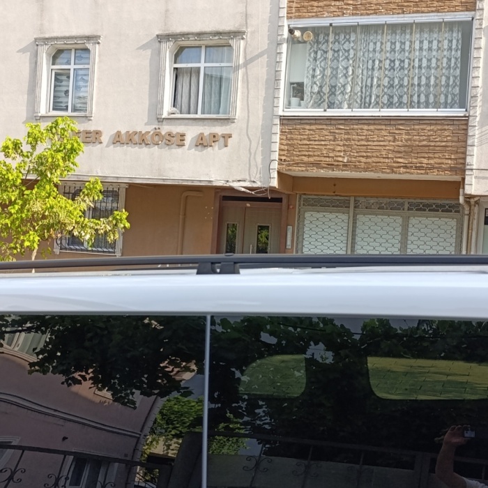 Ford Yeni Transit Custom Aleminyum Tavan Çıtası 2023-Üstü Plus Serisi Swb Silver