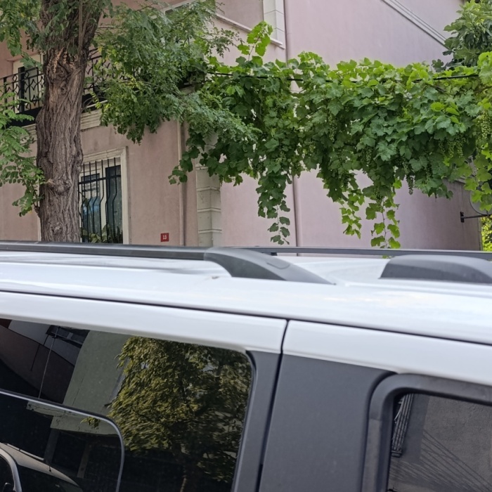 Ford Yeni Transit Custom Aleminyum Tavan Çıtası 2023-Üstü Plus Serisi Swb Silver
