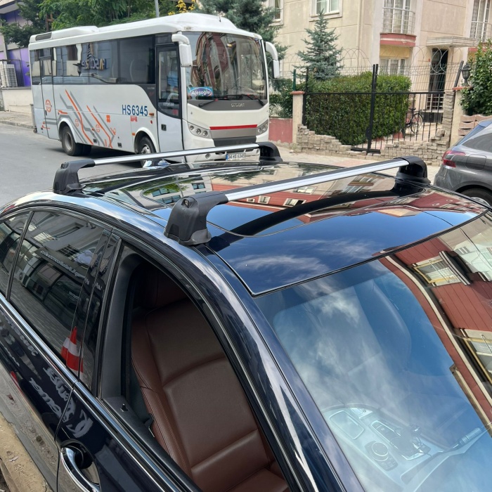Bmw 5 Serisi G30 Portbagaj Taşıyıcı Ara Atkısı Pro 3 2017- Sonrası Gri
