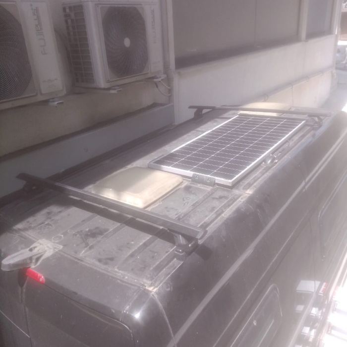 Mercedes Sprinter Tavan Taşıyıcı Güneş Panel Sabitleyici Taşıyıcı Pro 5
