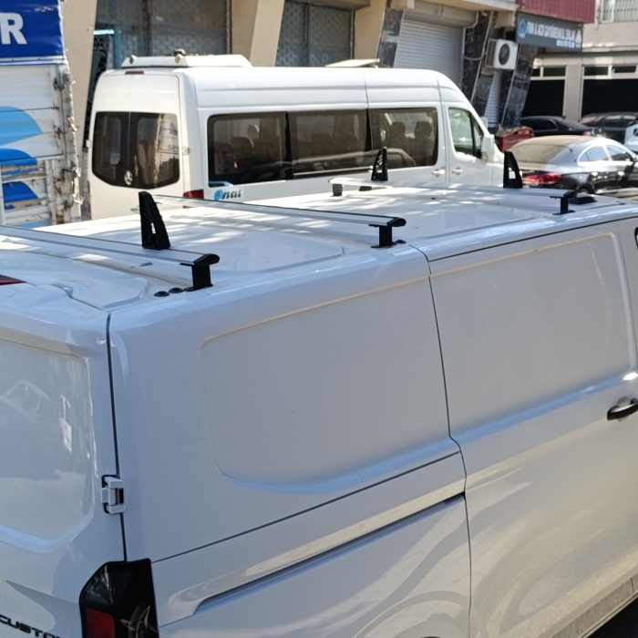 Opel Combo Alüminyum Üst Merdiven Taşıyıcı Tavan Yük Sabitleyici Bar 2018- Sonrası 2 Adet