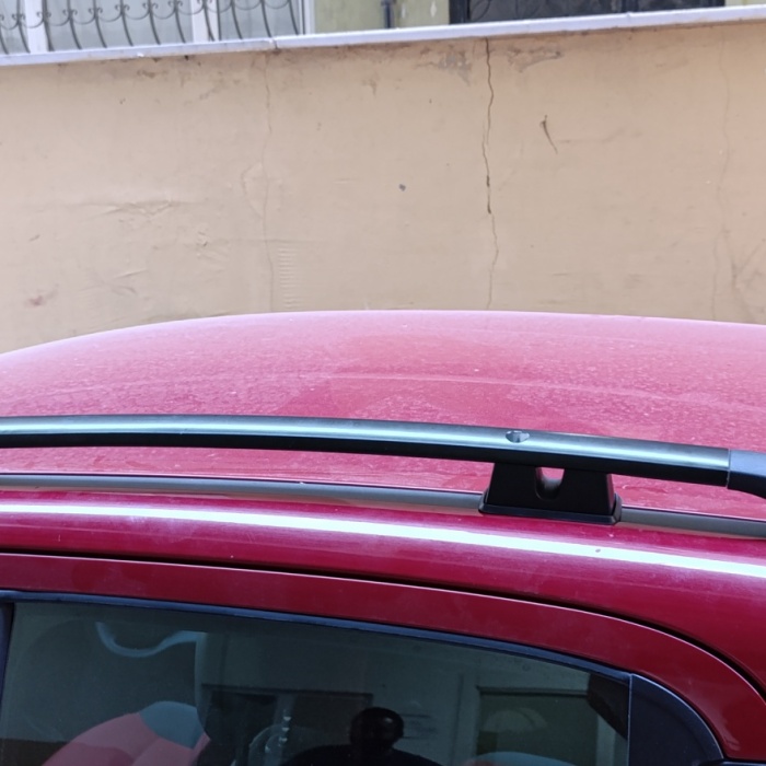 Fiat Panda 319 üst Tavan Çıtası Aluminyum Tavan Çıtası Taşıyıcı Bar Paw Plus 2013- Sonrasi Gri